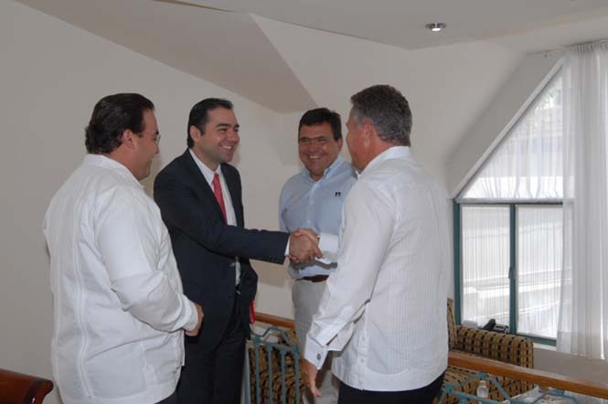De nicolas con Javier Duarte