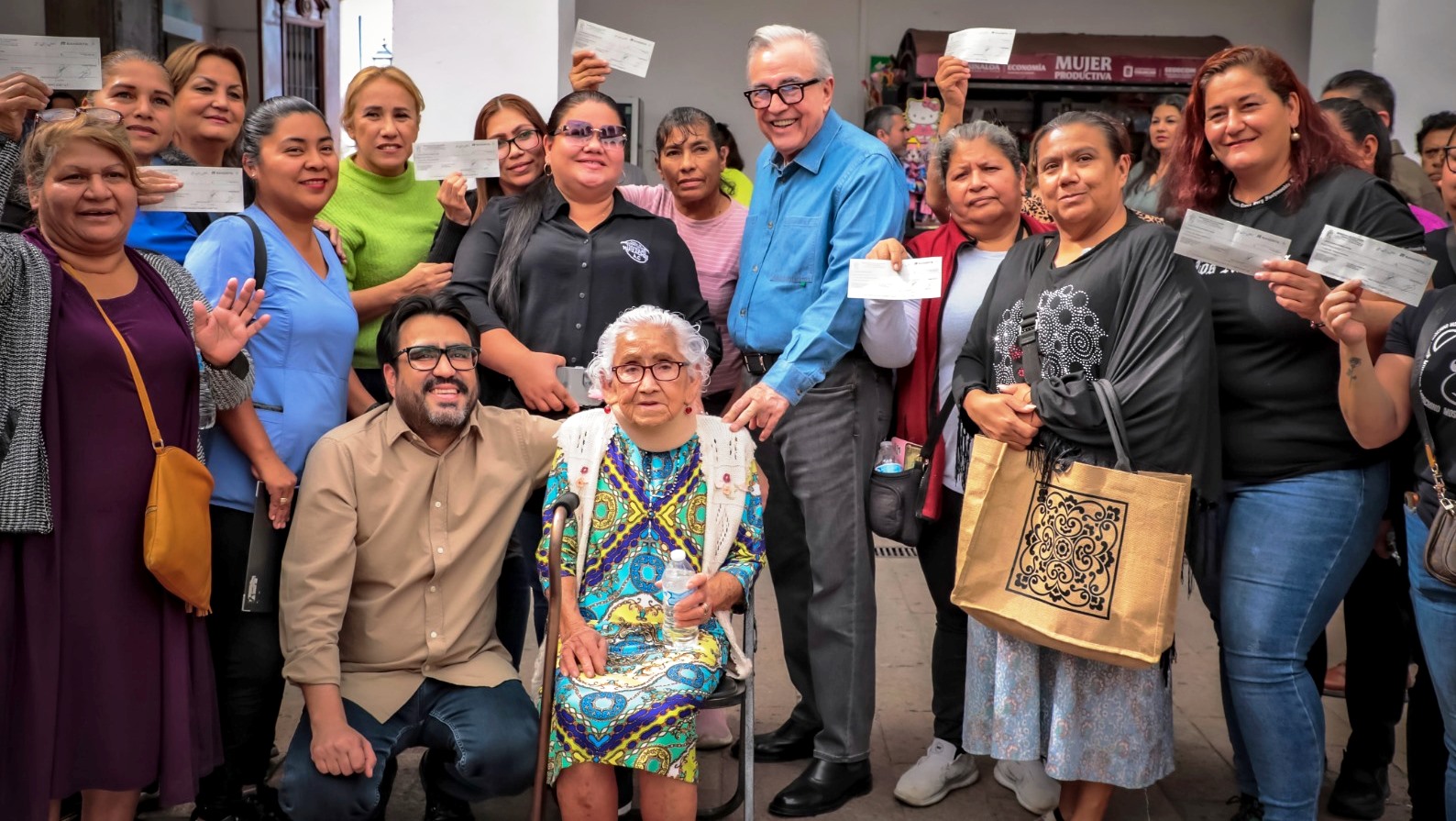 Apoyos a pequeños comerciantes